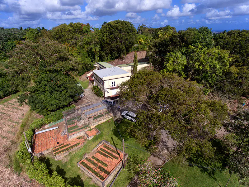 Aerial view of the Station